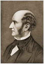 Porträtt av John Stuart Mill, 1911
